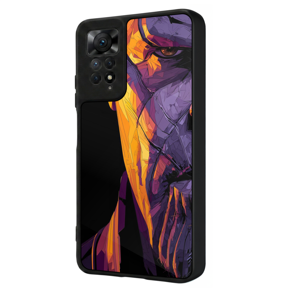 Xiaomi Redmi Note 12 Pro Uyumlu Thanos Tasarımlı Glossy Premium Kılıf
