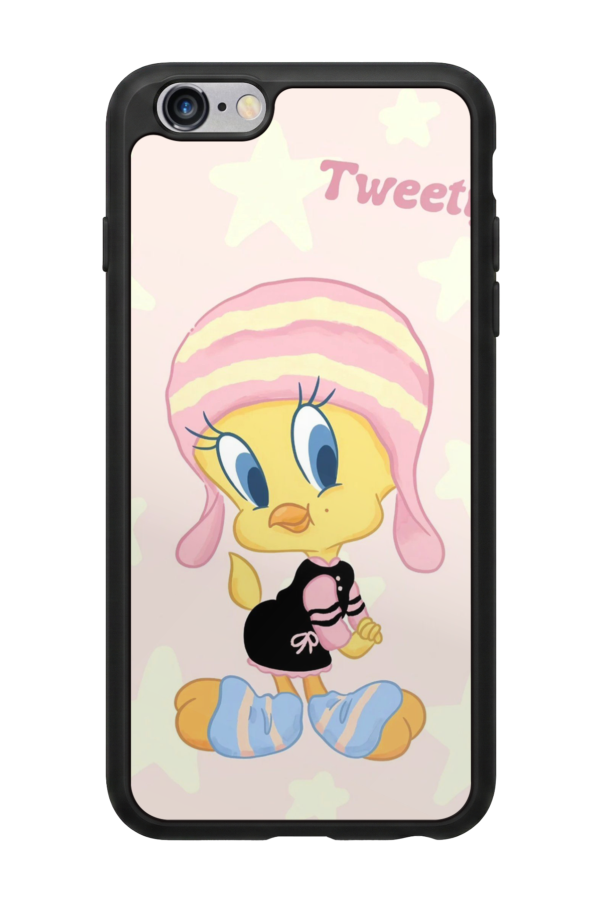iPhone 6 Plus Uyumlu Tweety Tasarımlı Glossy Premium Kılıf