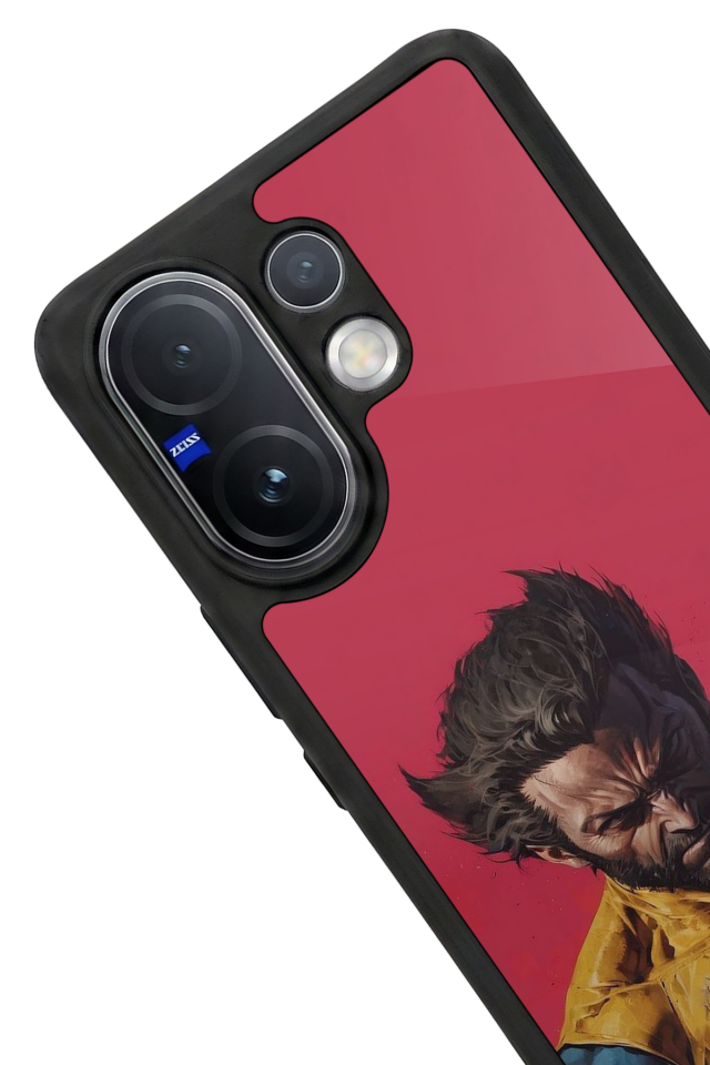 Vivo V60 Uyumlu Wolverine Tasarımlı Glossy Premium Kılıf