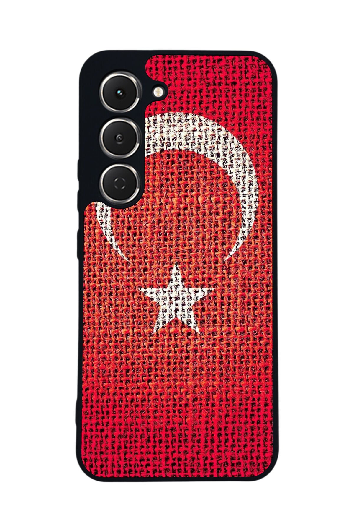 Tecno Spark 40 Pro Uyumlu Türk Bayragi Tasarımlı Glossy Premium Kılıf
