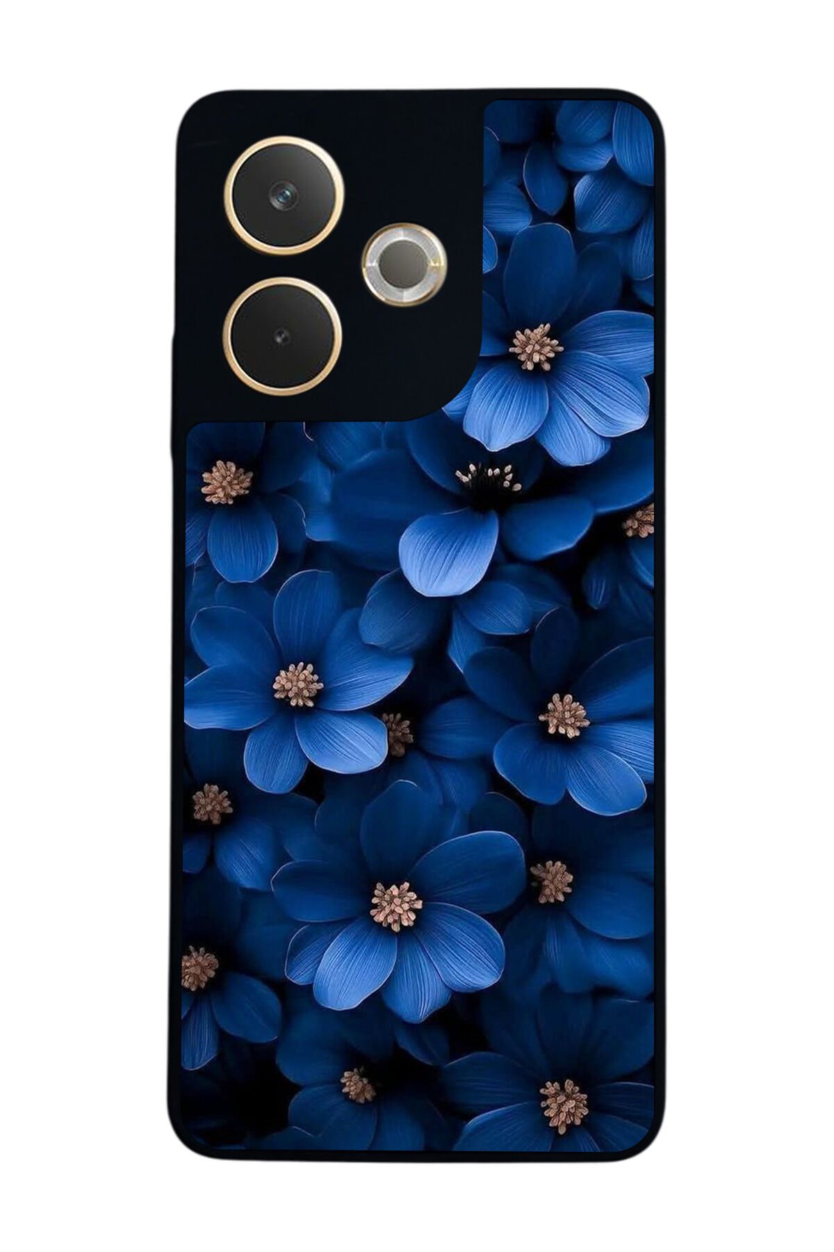 Oppo A5 Pro Uyumlu Cicek Tasarımlı Glossy Premium Kılıf