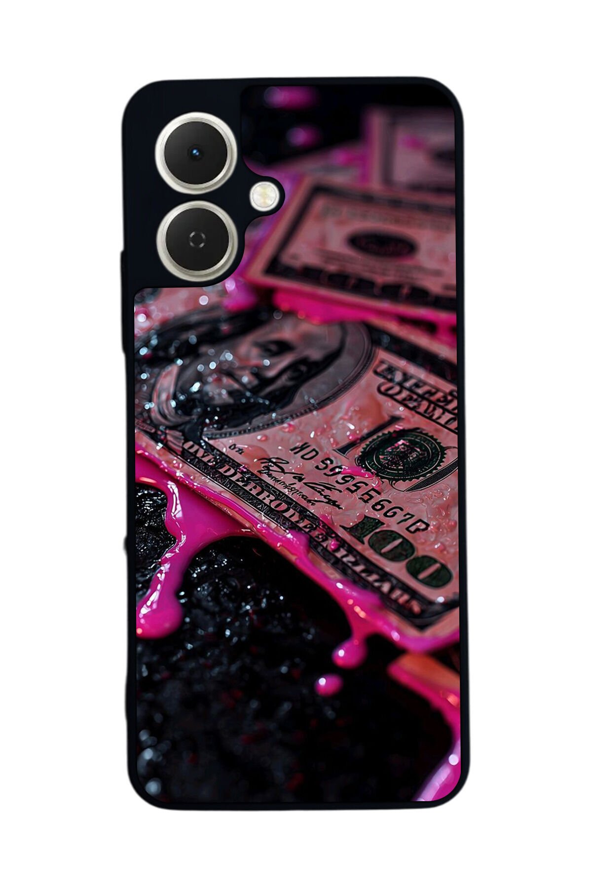 Tecno Spark GO 2 Uyumlu Para Tasarımlı Glossy Premium Kılıf