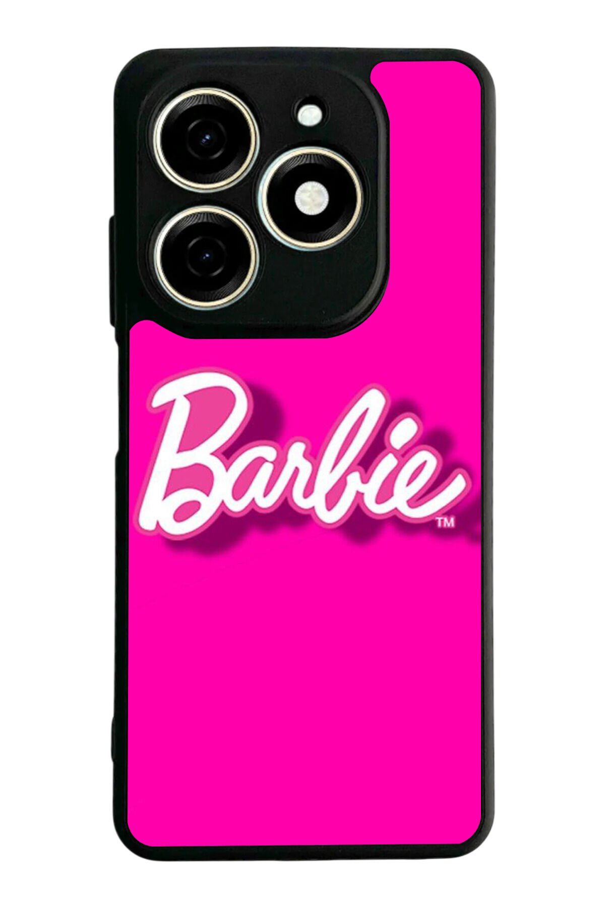 Tecno Spark 20/20C Uyumlu Barbie Tasarımlı Glossy Premium Kılıf