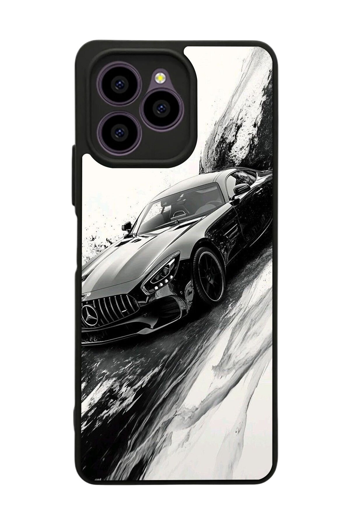 Omix X6 Uyumlu Mercedes Tasarımlı Glossy Premium Kılıf