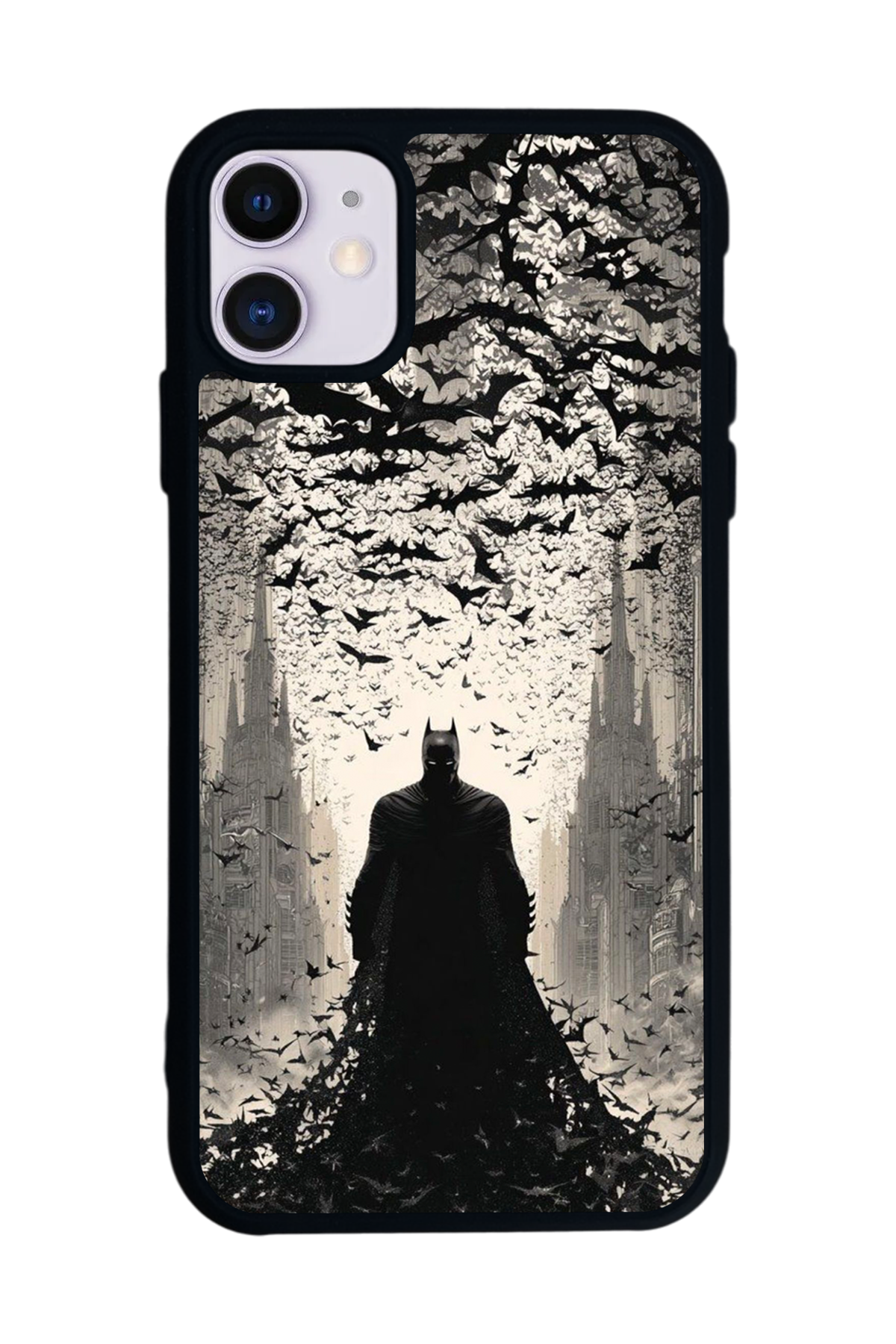 iPhone 11 Uyumlu Batman Tasarımlı Glossy Premium Kılıf