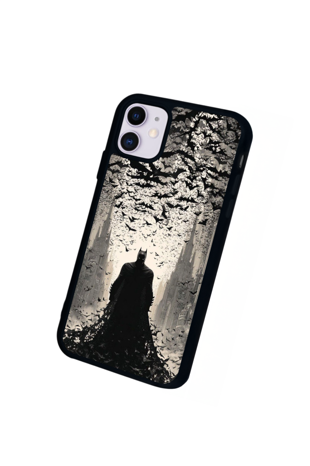 iPhone 11 Uyumlu Batman Tasarımlı Glossy Premium Kılıf