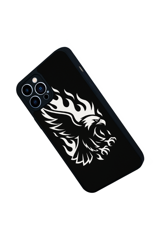 iPhone 13 Pro Max Uyumlu Besiktas Tasarımlı Glossy Premium Kılıf
