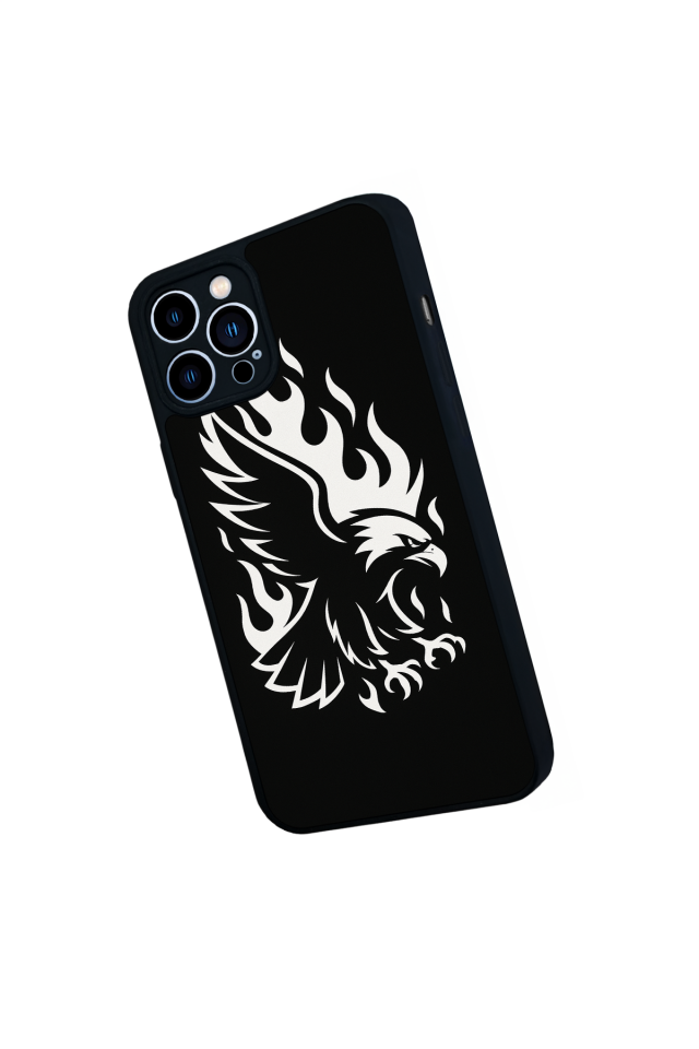 iPhone 13 Pro Max Uyumlu Besiktas Tasarımlı Glossy Premium Kılıf