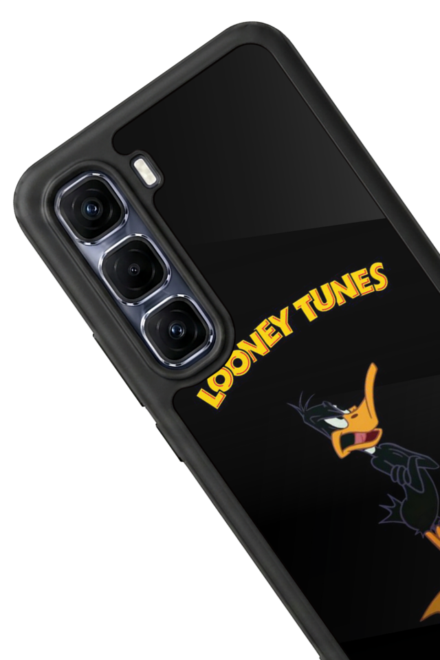 Infinix Hot 60 Pro Plus Uyumlu Daffy duck Tasarımlı Glossy Premium Kılıf