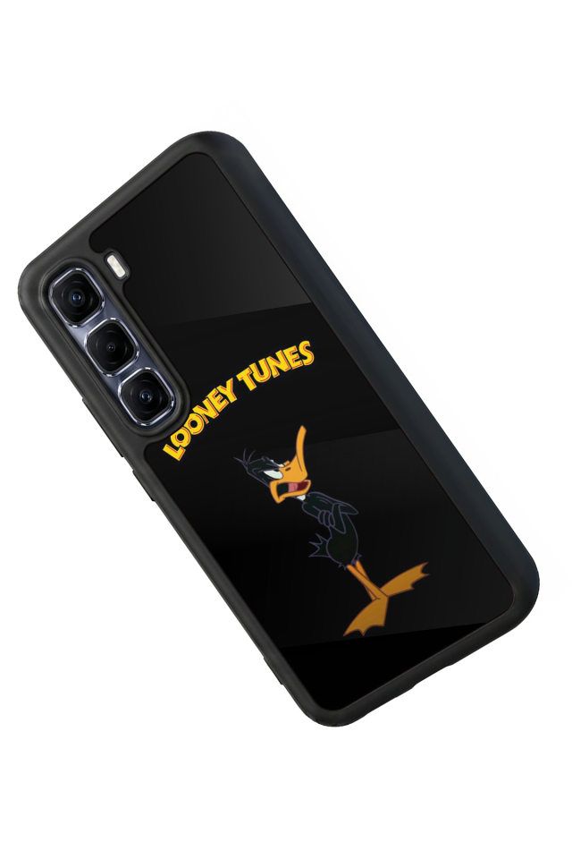 Infinix Hot 60 Pro Plus Uyumlu Daffy duck Tasarımlı Glossy Premium Kılıf