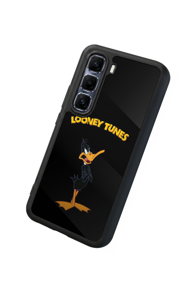 Infinix Hot 60 Pro Plus Uyumlu Daffy duck Tasarımlı Glossy Premium Kılıf