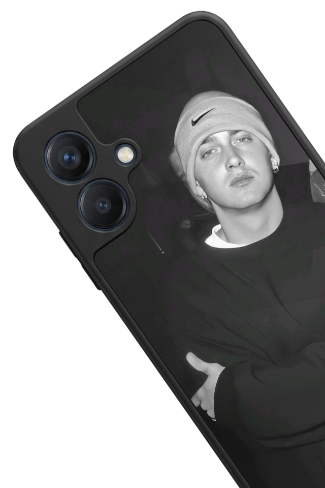 Samsung Galaxy A07 Uyumlu Eminem Tasarımlı Glossy Premium Kılıf