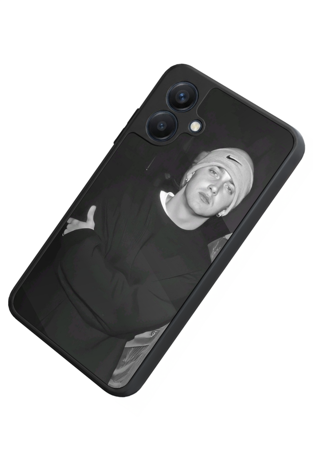 Samsung Galaxy A07 Uyumlu Eminem Tasarımlı Glossy Premium Kılıf