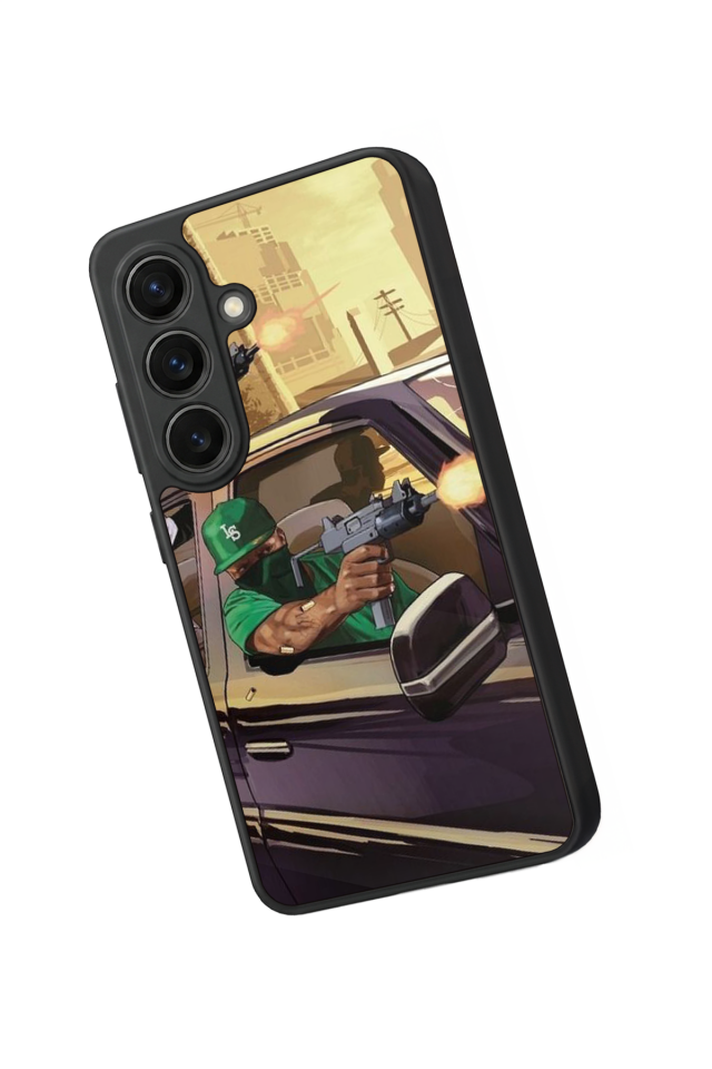 Samsung Galaxy S26 Uyumlu GTA Tasarımlı Glossy Premium Kılıf
