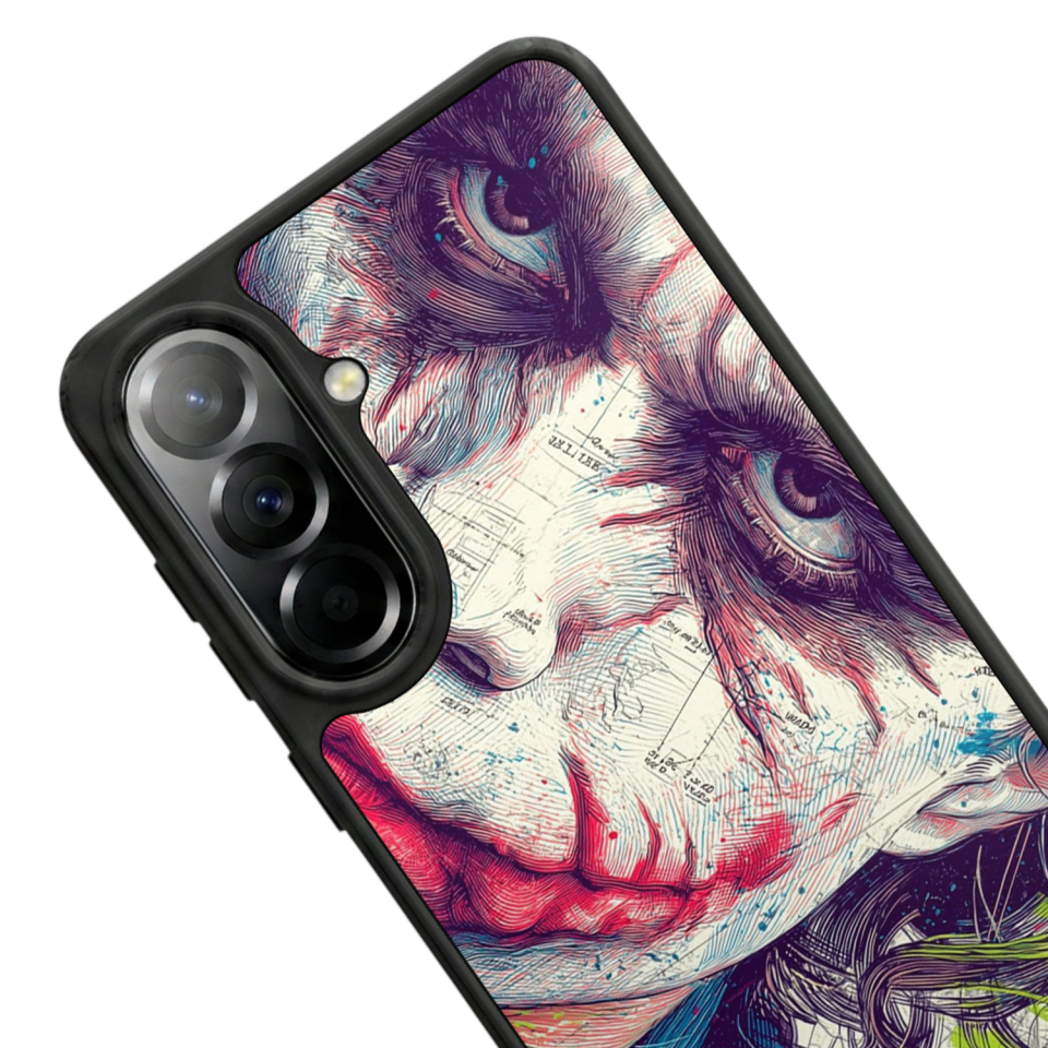 Samsung Galaxy A37 Uyumlu Joker Tasarımlı Glossy Premium Kılıf