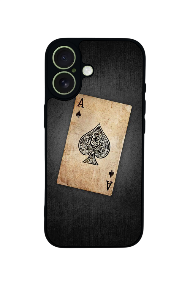iPhone 17 Uyumlu Kart Tasarımlı Glossy Premium Kılıf