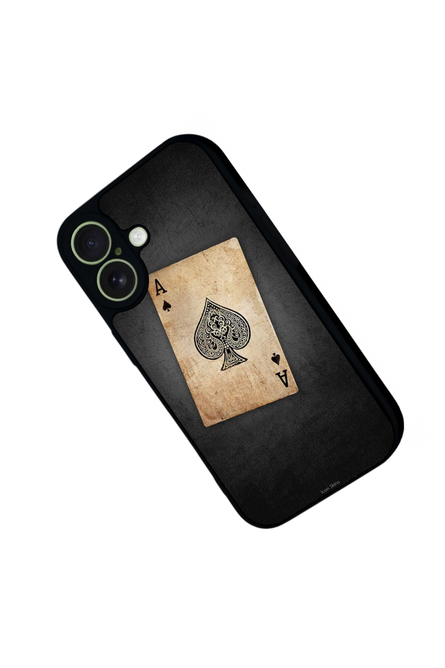 iPhone 17 Uyumlu Kart Tasarımlı Glossy Premium Kılıf
