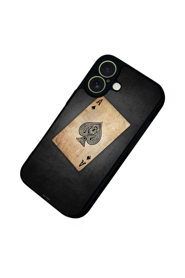 iPhone 17 Uyumlu Kart Tasarımlı Glossy Premium Kılıf