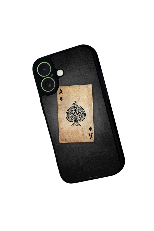 iPhone 17 Uyumlu Kart Tasarımlı Glossy Premium Kılıf