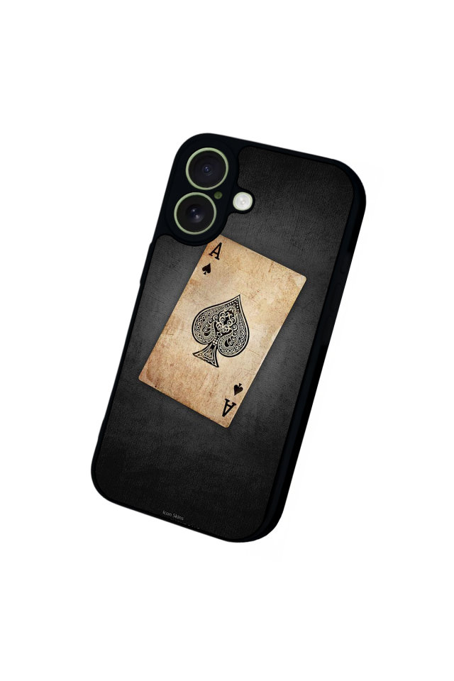 iPhone 17 Uyumlu Kart Tasarımlı Glossy Premium Kılıf