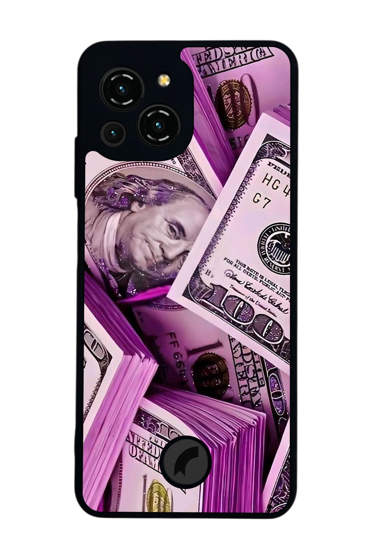 Reeder S23 Pro Max Uyumlu Money Para Tasarımlı Glossy Premium Kılıf