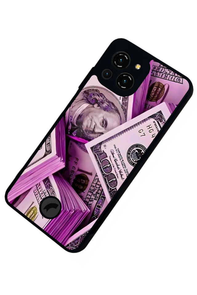 Reeder S23 Pro Max Uyumlu Money Para Tasarımlı Glossy Premium Kılıf