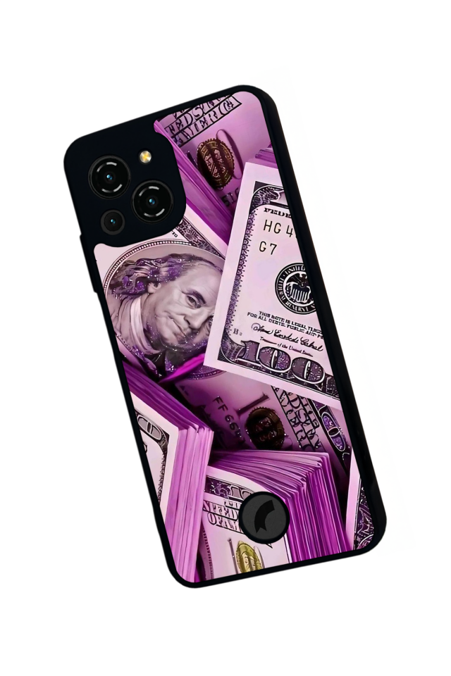 Reeder S23 Pro Max Uyumlu Money Para Tasarımlı Glossy Premium Kılıf