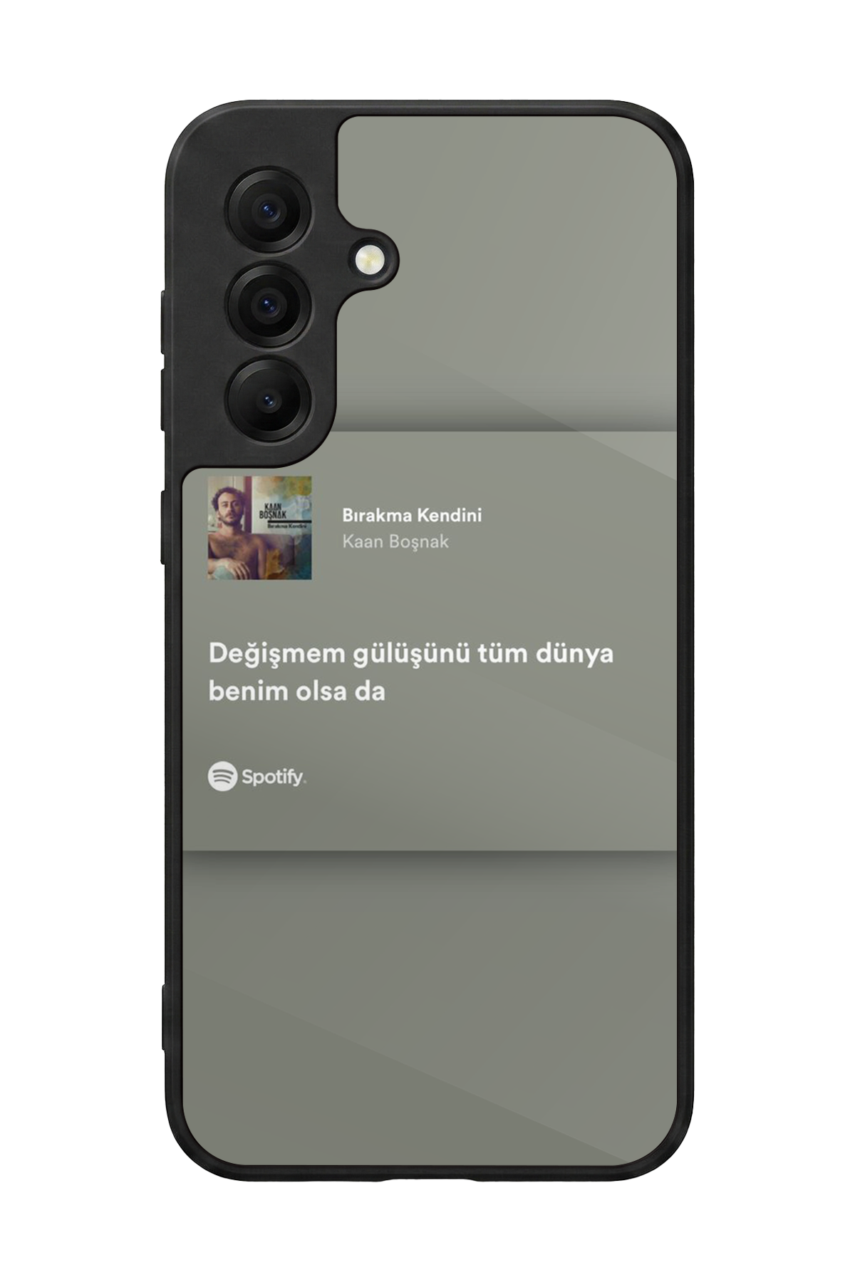 Samsung Galaxy A17 Uyumlu Sarki Sozleri Tasarımlı Glossy Premium Kılıf