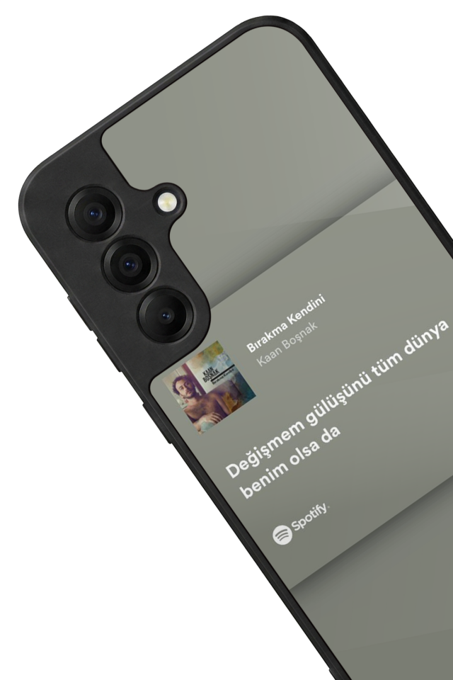 Samsung Galaxy A17 Uyumlu Sarki Sozleri Tasarımlı Glossy Premium Kılıf