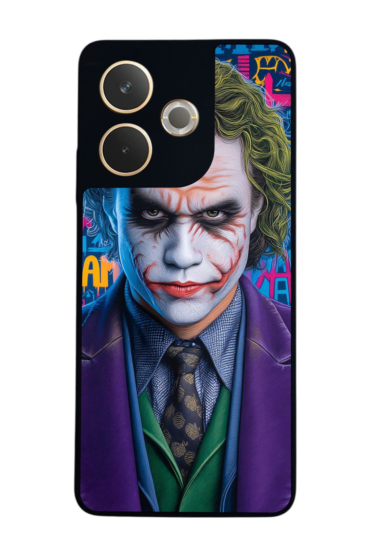 Oppo A5 Pro Uyumlu Joker Tasarımlı Glossy Premium Kılıf