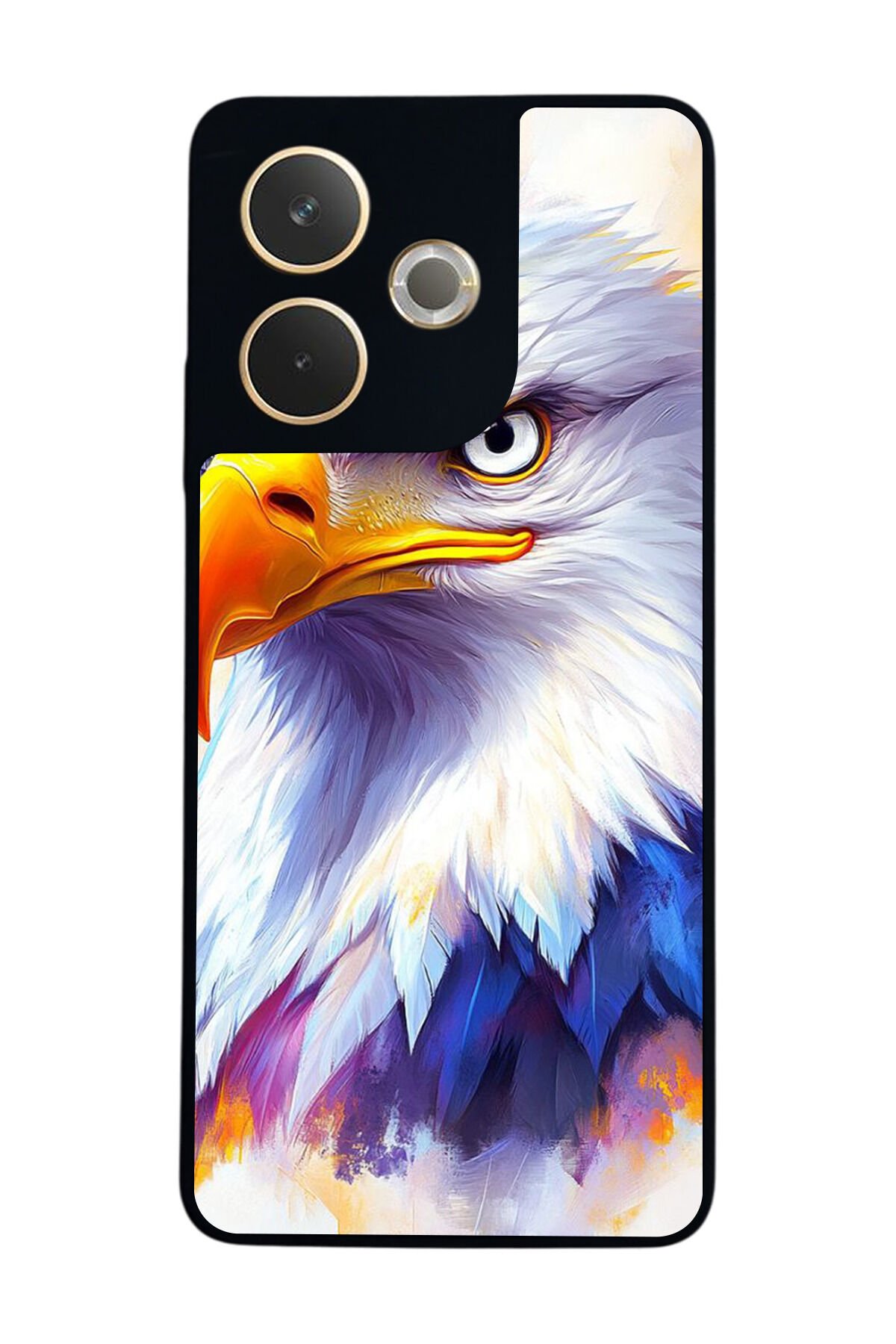 Oppo A5 Pro Uyumlu Besiktas Tasarımlı Glossy Premium Kılıf