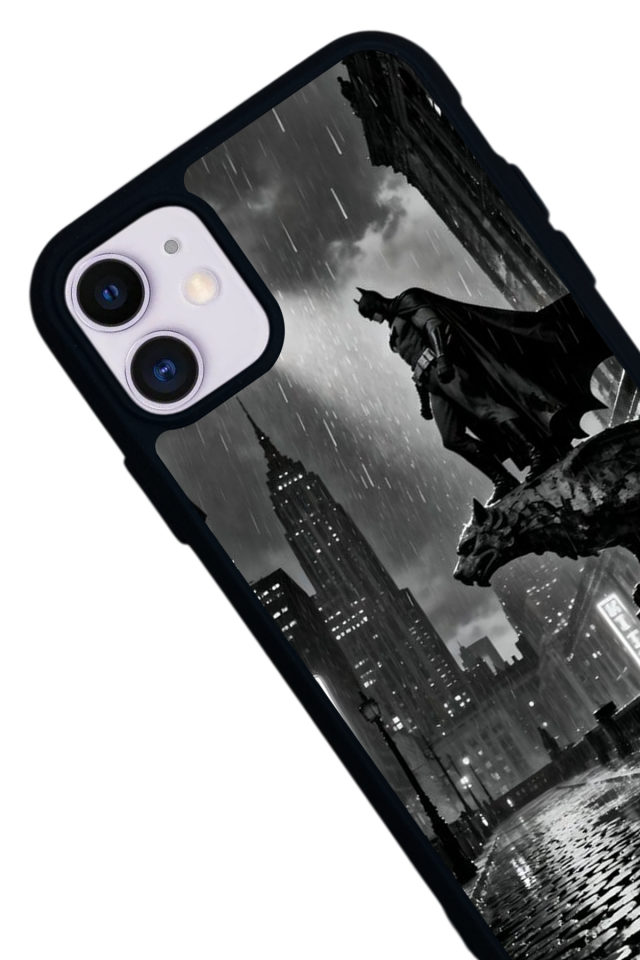 iPhone 11 Uyumlu Batman Tasarımlı Glossy Premium Kılıf