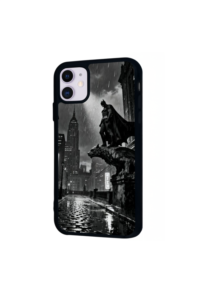 iPhone 11 Uyumlu Batman Tasarımlı Glossy Premium Kılıf