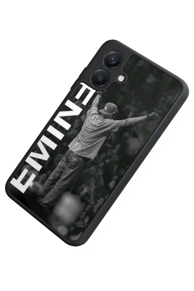 Samsung Galaxy A07 Uyumlu Eminem Tasarımlı Glossy Premium Kılıf
