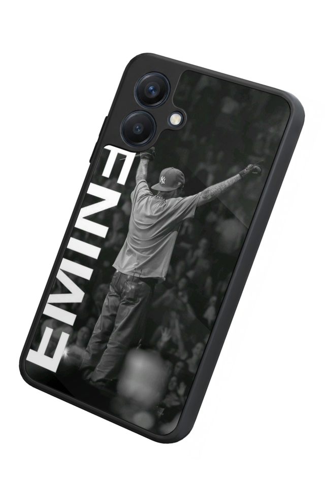 Samsung Galaxy A07 Uyumlu Eminem Tasarımlı Glossy Premium Kılıf