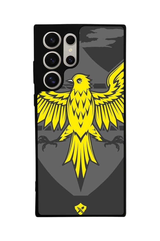 Samsung Galaxy S22 Ultra Uyumlu Fenerbahce Tasarımlı Glossy Premium Kılıf