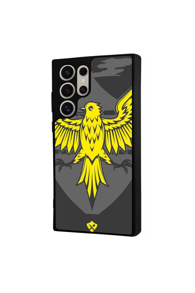 Samsung Galaxy S22 Ultra Uyumlu Fenerbahce Tasarımlı Glossy Premium Kılıf