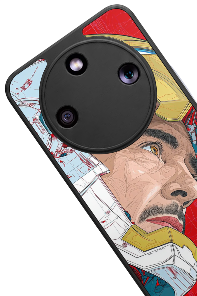 Honor Magic 8 Lite Uyumlu Iron Man ( Demir Adam ) Tasarımlı Glossy Premium Kılıf