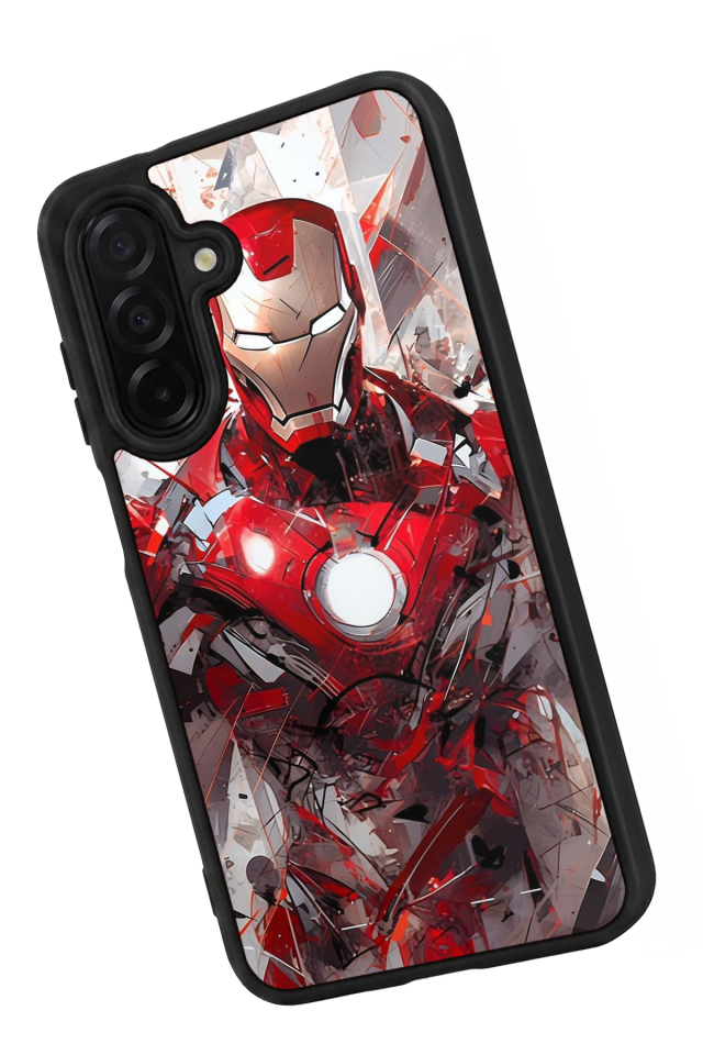 Samsung Galaxy A36 Uyumlu Iron Man ( Demir Adam ) Tasarımlı Glossy Premium Kılıf