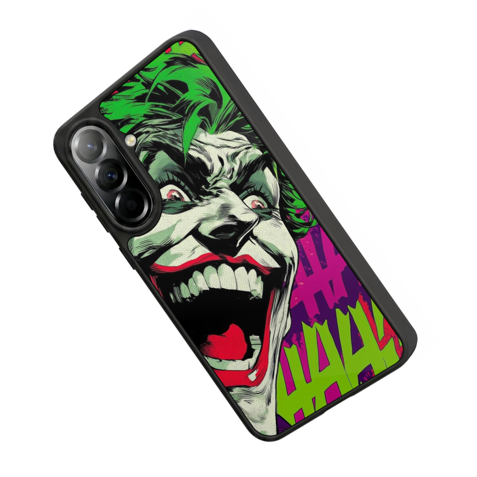 Samsung Galaxy A37 Uyumlu Joker Tasarımlı Glossy Premium Kılıf