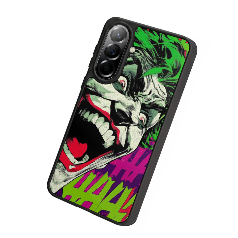 Samsung Galaxy A37 Uyumlu Joker Tasarımlı Glossy Premium Kılıf