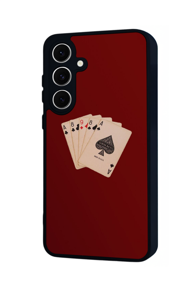 Samsung Galaxy S24 FE Uyumlu Kart Tasarımlı Glossy Premium Kılıf