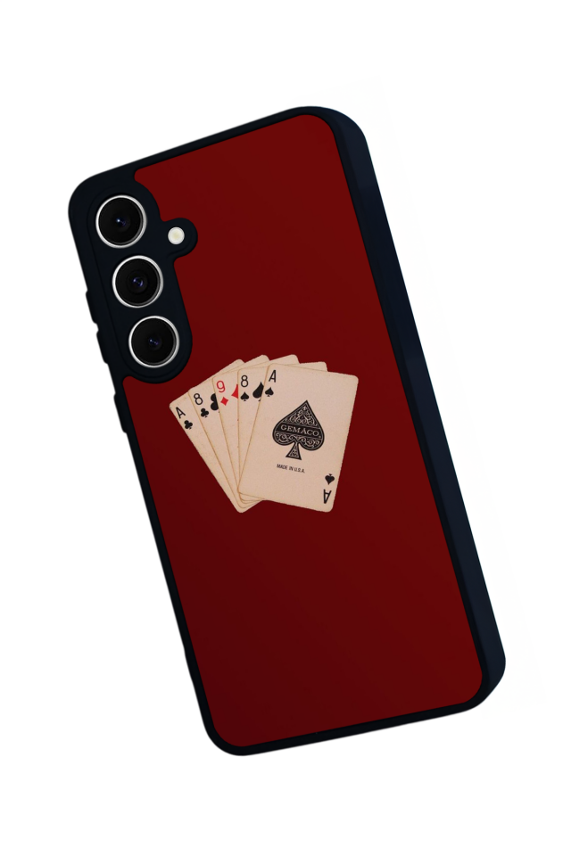 Samsung Galaxy S24 FE Uyumlu Kart Tasarımlı Glossy Premium Kılıf