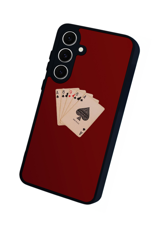 Samsung Galaxy S24 FE Uyumlu Kart Tasarımlı Glossy Premium Kılıf