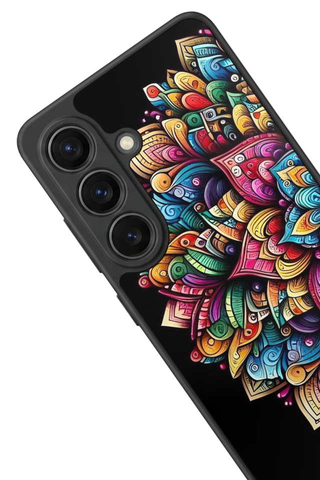 Samsung Galaxy S26 Uyumlu Mandala Tasarımlı Glossy Premium Kılıf