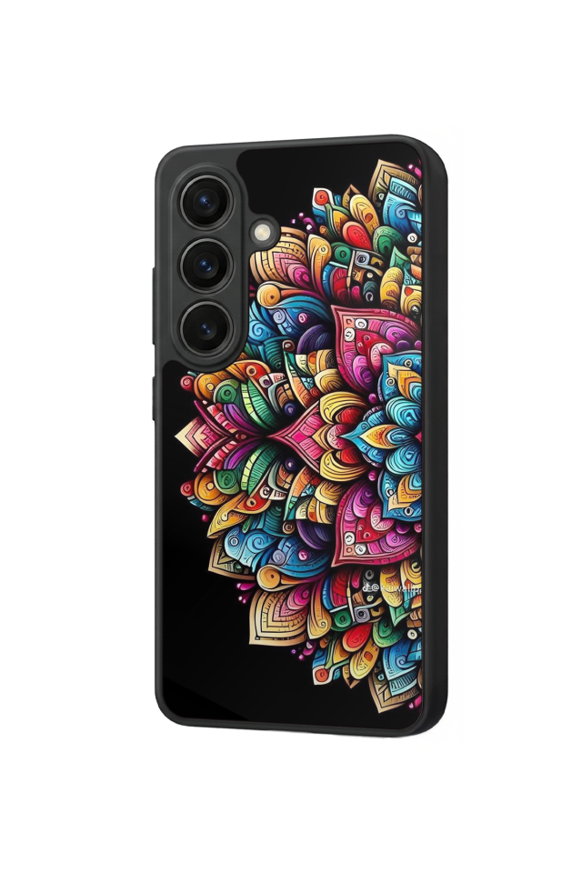 Samsung Galaxy S26 Uyumlu Mandala Tasarımlı Glossy Premium Kılıf