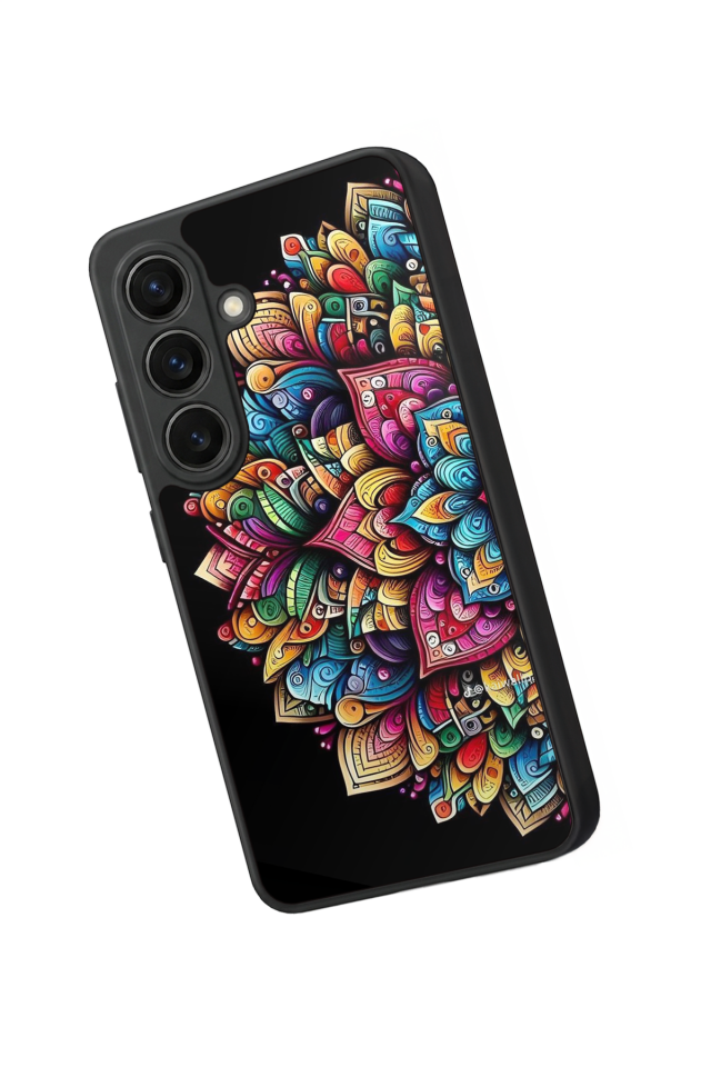 Samsung Galaxy S26 Uyumlu Mandala Tasarımlı Glossy Premium Kılıf
