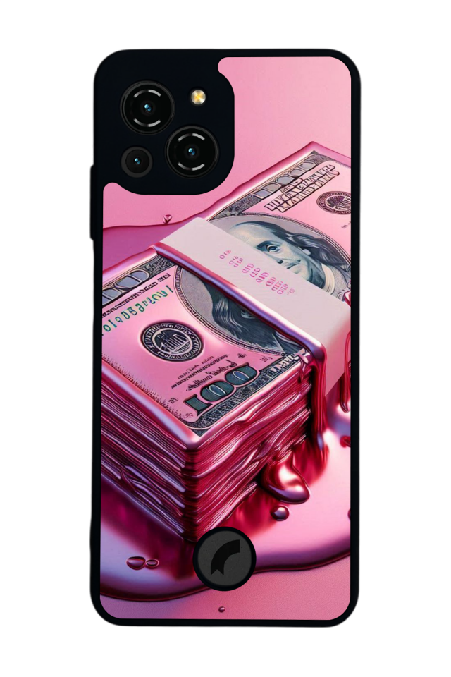 Reeder S23 Pro Max Uyumlu Money Para Tasarımlı Glossy Premium Kılıf