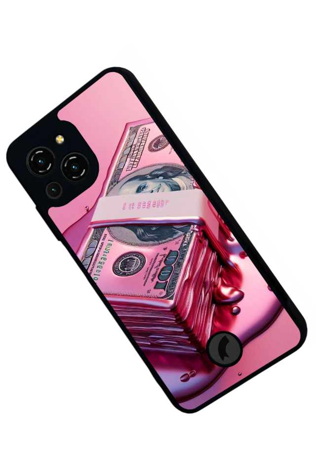 Reeder S23 Pro Max Uyumlu Money Para Tasarımlı Glossy Premium Kılıf