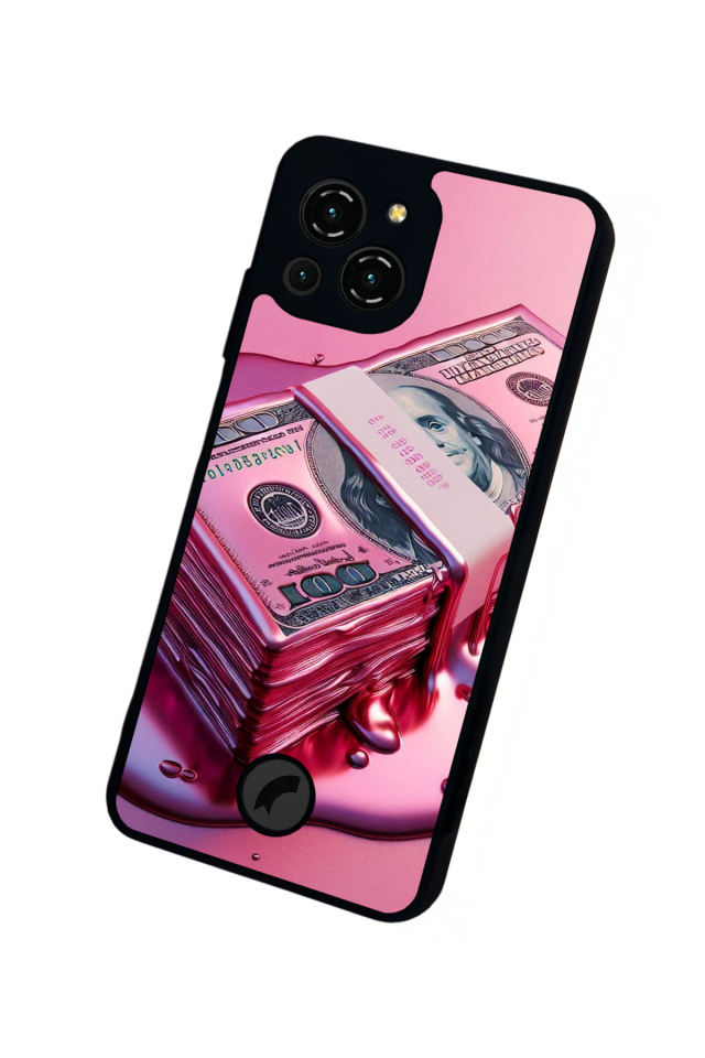 Reeder S23 Pro Max Uyumlu Money Para Tasarımlı Glossy Premium Kılıf